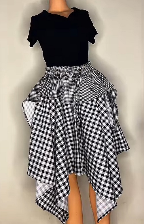 rendy Handkerchief skirt