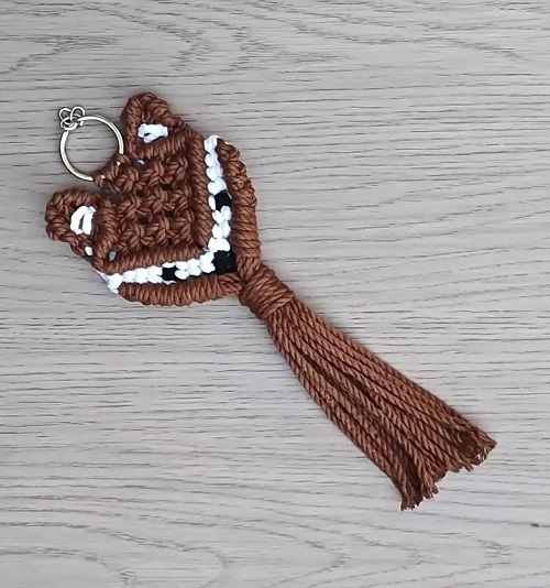 Macrame Keychain