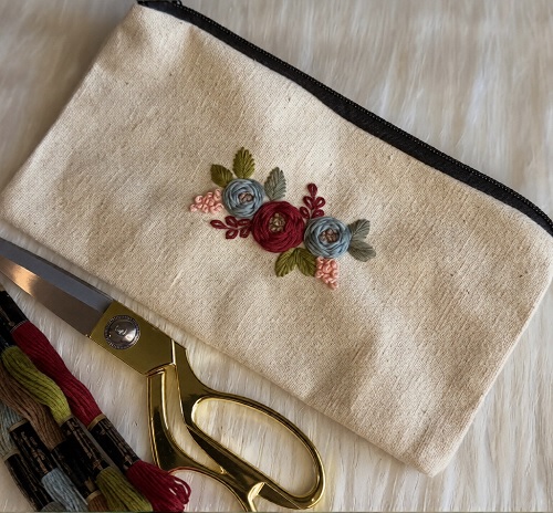 Hand Embroidered Pouch