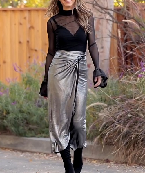 Wrap Skirt No-Sew