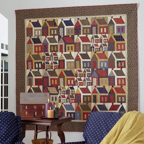 House Quilt Wall Hanging