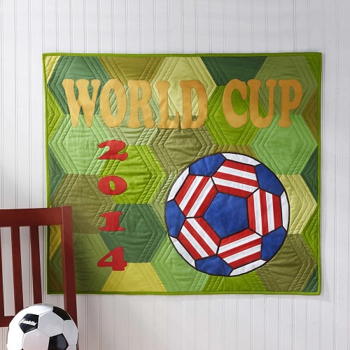 Quilting World Cup Quilt