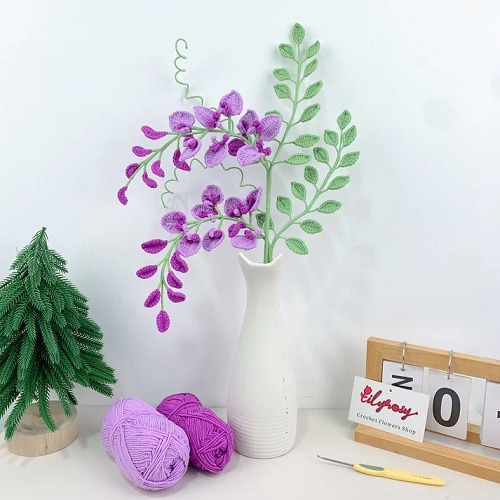 wisteria flower decor