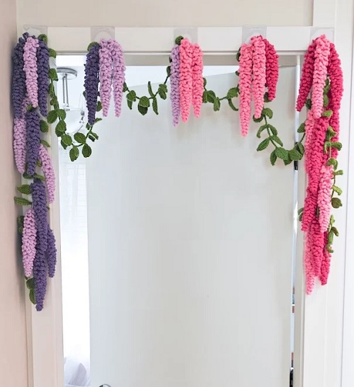 wisteria door garland
