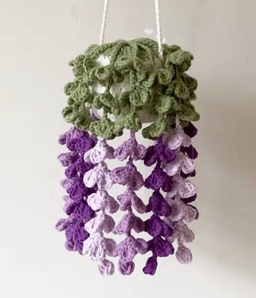 wisteria wall hanging