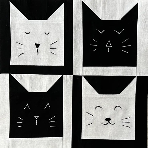Cat Quilt Free Patterns