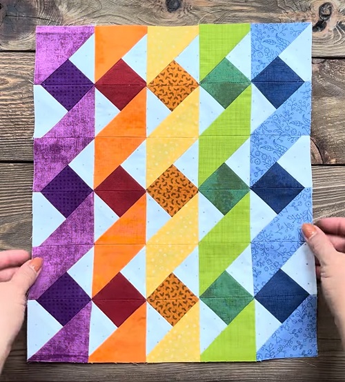 abstract quilt