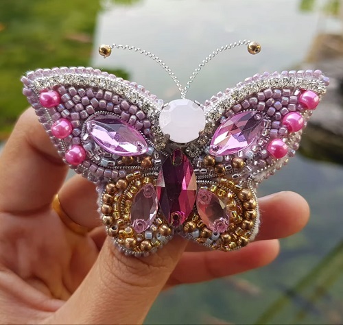 butterfly brooch