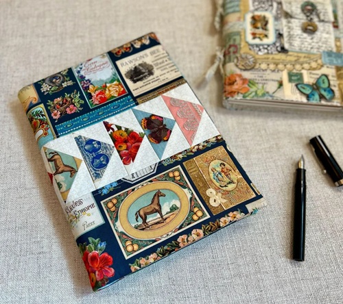 Junk Journal Quilted Cover