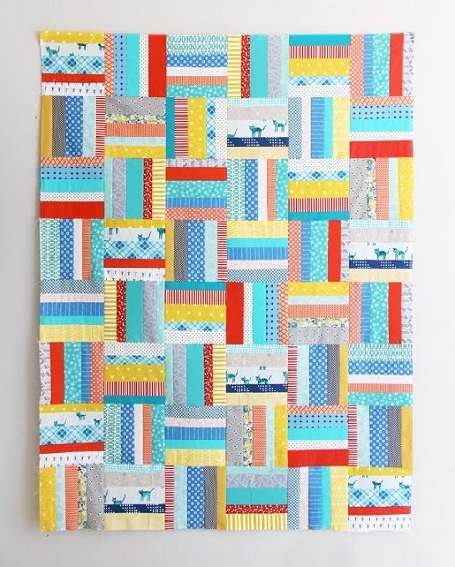 Scrappy Strips Quilt