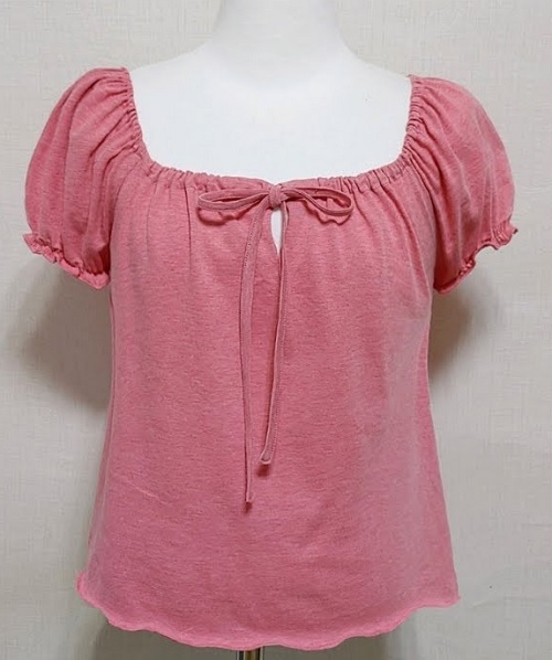 diy tshirt blouse