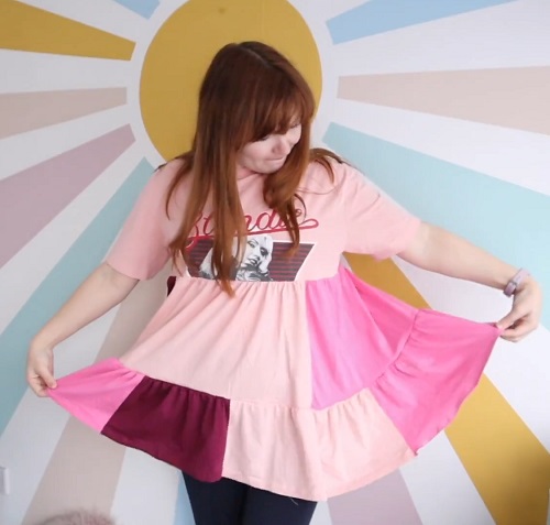 PATCHWORK DRESS