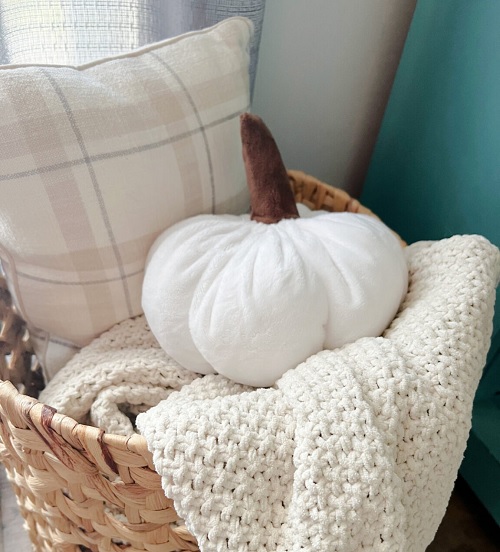 DIY Plush Pumpkin Pillow