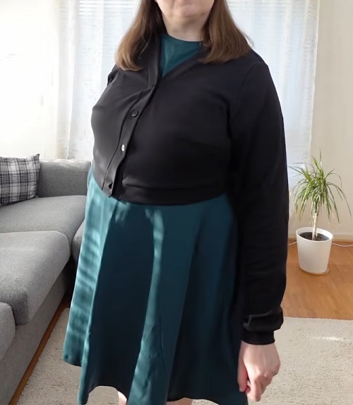 cropped cardigan