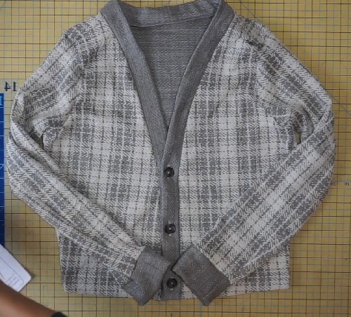 cropped cardigan