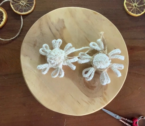 Ten Minutes Christmas Free Macrame Patterns 4