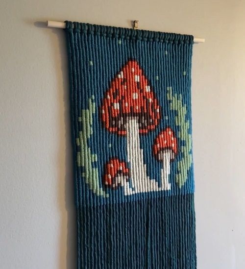 Mushroom Wall Hanging