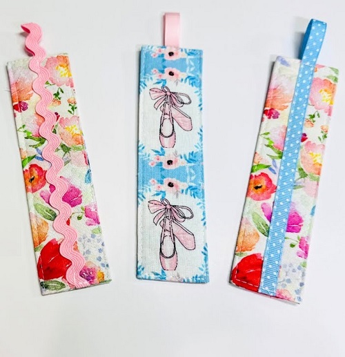 DIY Fabric Bookmarks
