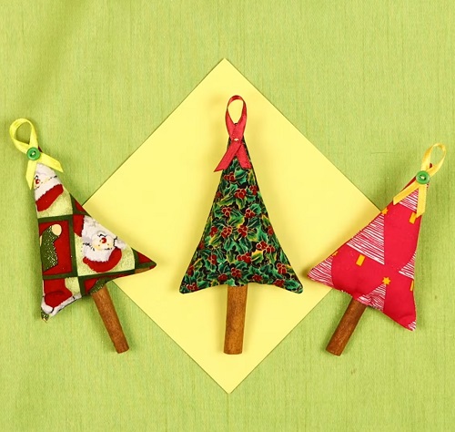 Cinnamon Stick Christmas Tree Favors