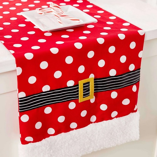 Santa Table Runner