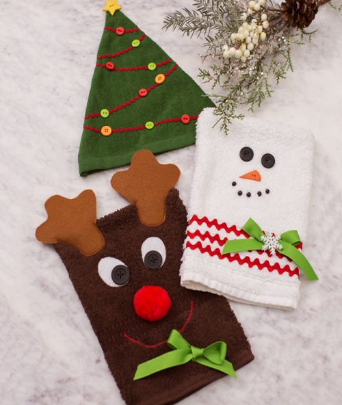 Christmas Character Bath Mitts