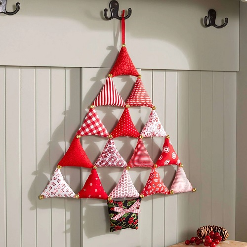 Christmas Tree Triangle Decoration