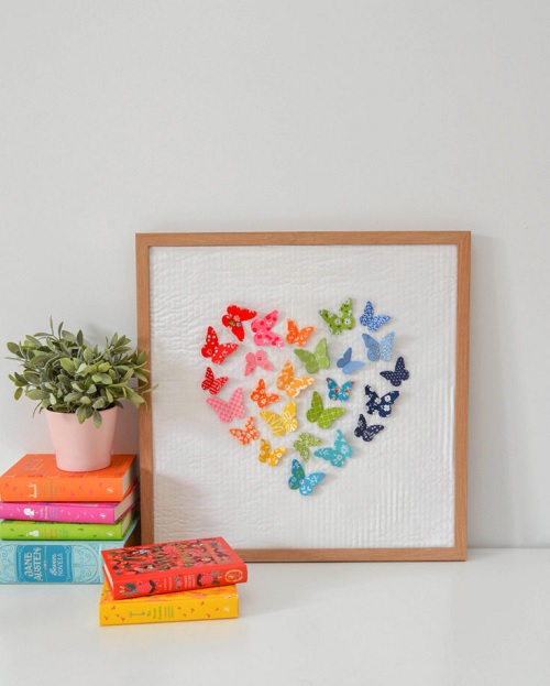 butterfly decor free sewing pattern