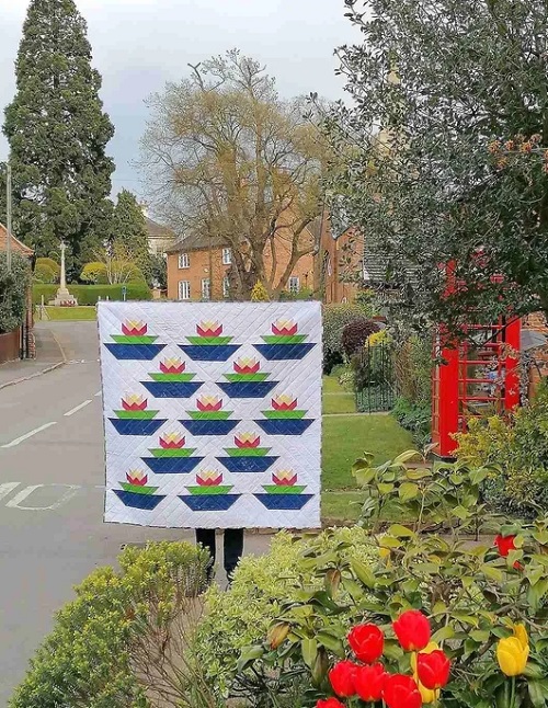 Waterlilies Quilt