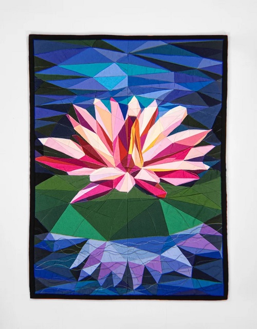 Water Lily Mini Quilt